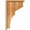 Ekena Millwork Monterey Rough Sawn Corbel w/Backplate, Western Red Cedar, 6"W x 14"D x 22"H COR06X14X22MON01RWR - alternate 4